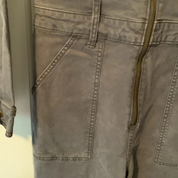 Gray Utility Jumpsuit - Picture 3 of 6